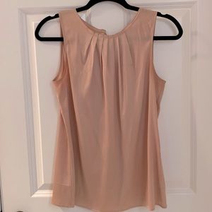 LOFT Sleeveless Satin Blouse